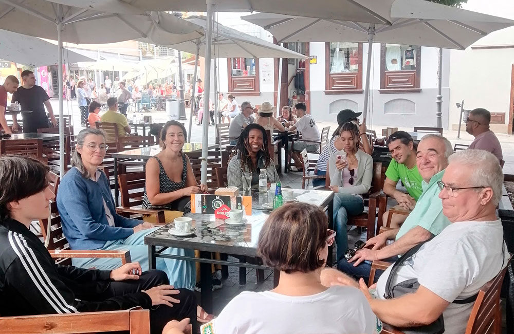 Encuentro en Los Llanos con personas interesadas en sumarse a El Rayo Verde
